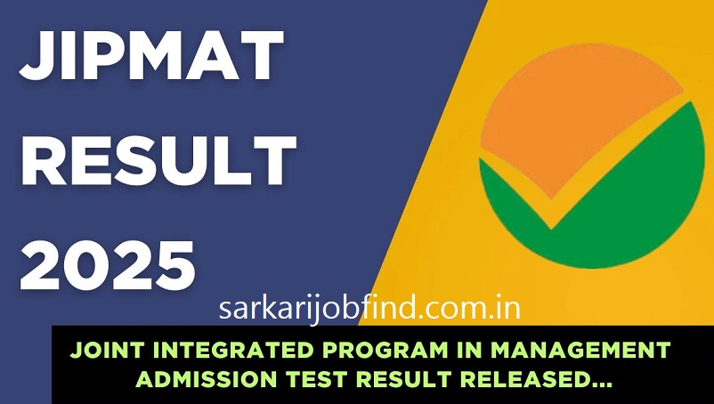 NTA JIPMAT 2025 Admission Result and Scorecard Released for JIPM